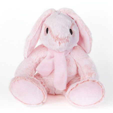 PELUCHE LAPIN FLOPPY ROSE 26 CM