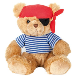 PELUCHE OURS HABILLE PIRATE 25 CM