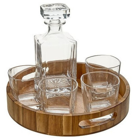 COFFRET 4 VERRES A WHISKY AVEC CARAFE