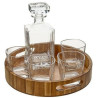 COFFRET 4 VERRES A WHISKY AVEC CARAFE