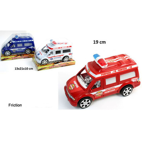 VEHICULES D'INTERVENTION 19 CM RETROFRICTION