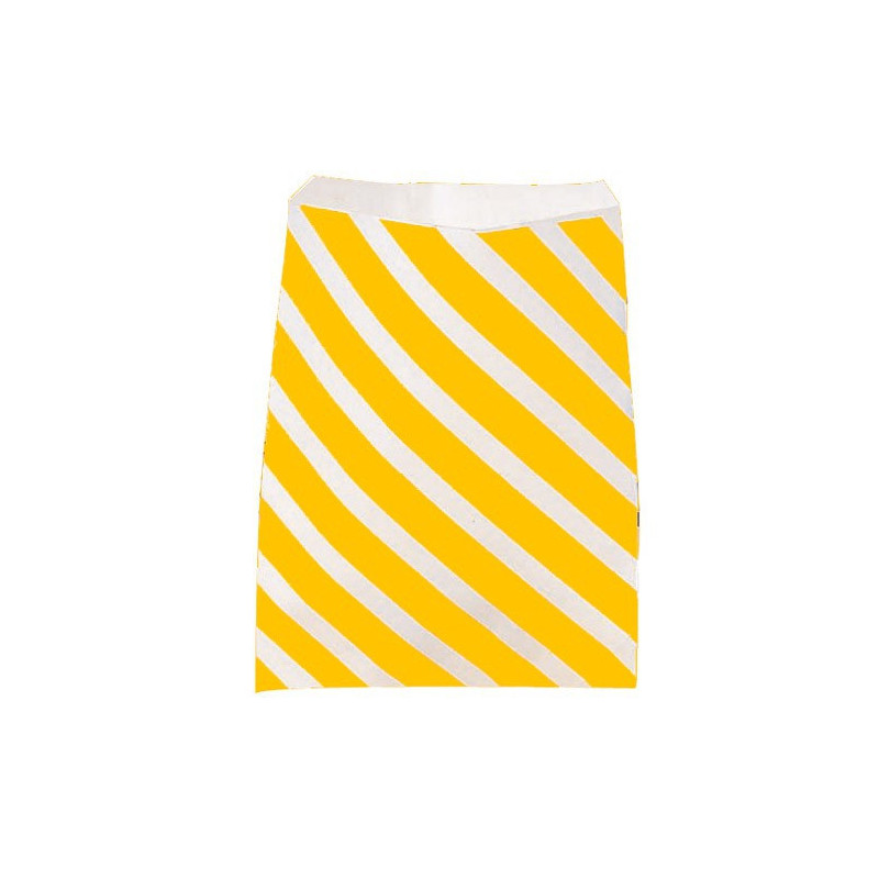Lot de 100 sachets Pêche à la ligne jaune - Pour vos événements