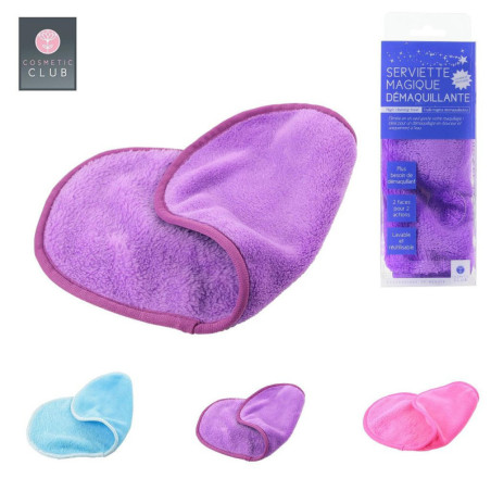 SERVIETTE MICROFIBRE DEMAQUILLANTE