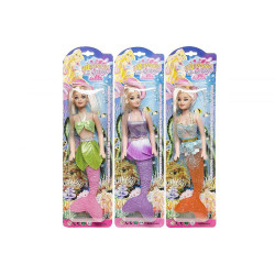 POUPEE SIRENE 38X10 CM