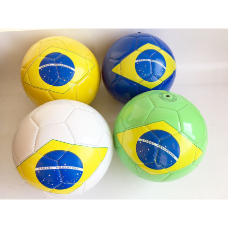BALLON DE FOOT SILILI CUIR BRESIL 23 CM