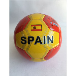 BALLON DE FOOT ESPAGNE SIMILI CUIR 23 CM