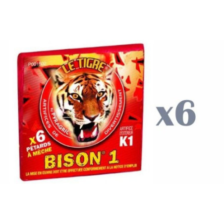 PETARDS A MECHES LE TIGRE BISON 1