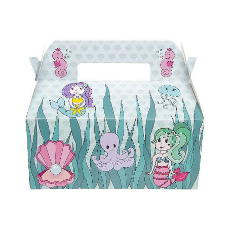 BOITE MENU ENFANT SIRENE