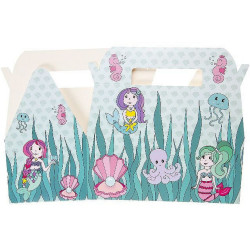 BOITE MENU ENFANT SIRENE
