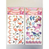 TATOO FLAMANT ROSE ET LICORNE