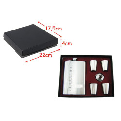 COFFRET FLASQUE AVEC 4 SHOOTERS