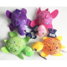 TORTUE FLUO PAILLETTES 18 CM - Grossiste Peluche