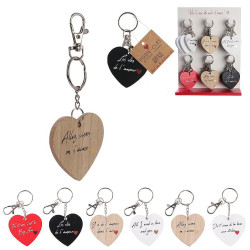 Porte-clés Coeur Mots d'Amour - Grossiste Porte-clés - BBI Pro