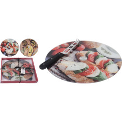 PLATEAU A FROMAGE VERRE 30 CM