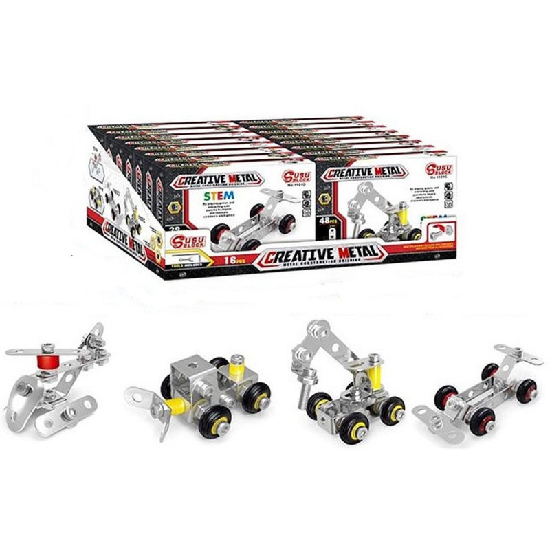COFFRET VEHICULE METAL A MONTER