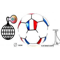 Ballon de Foot France 25 cm - Pour des animations sportives réussies
