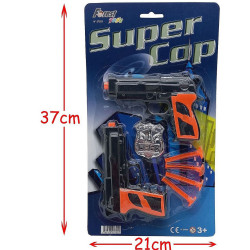 PANOPLIE 2 PISTOLETS ET 4 PLECHES