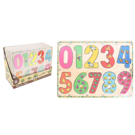 PUZZLES BOIS CHIFFRE