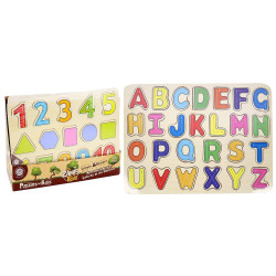 PUZZLES BOIS ALPHABET OU CHIFFRES