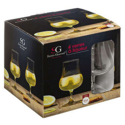 COFFRET DE 4 VERRES LIQUEUR 22CL