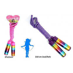 CORDE A SAUTER 210 CM ARC EN CIEL