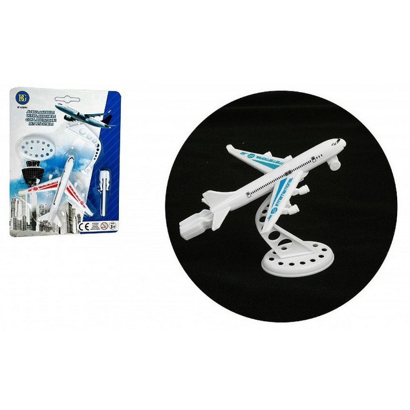 PANOPLIE AVION DE LIGNE 10 CM
