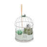 CAGE AVEC DIFFUSEUR DE PARFUM ET BOUGIE LOLA ZEN