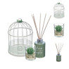 CAGE AVEC DIFFUSEUR DE PARFUM ET BOUGIE LOLA ZEN