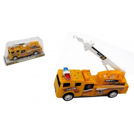 CAMION POMPIER 17 CM FRICTION