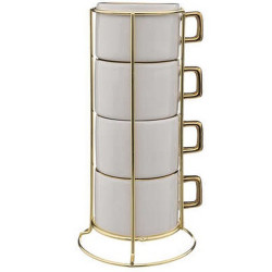 COFFRET RACK 4 TASSES S ARYA 17 CL