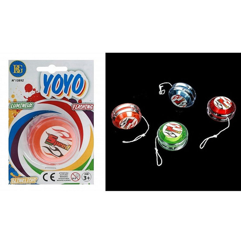 YOYO LUMINEUX 5.5 CM - Idéal pour vos animations B2B
