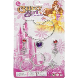 PARURE DE BIJOUX PRINCESSE 21 X 35 CM