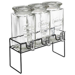 DISTRIBUTEUR MODERN WOOD 3X1,5 LITRES