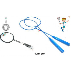 JEU DE BADMINTON 60 CM AVEC 1 VOLANT