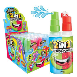 Bonbon 2 en 1 Spray Johny Bee - Succès assuré pour les professionnels