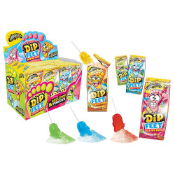 SUCETTE PIED DIP FEET JOHNY BEE - Succès assuré pour vos animations !