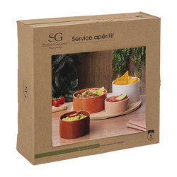 SET APERITIF BAMBOU ALICANTE 5 PIECES