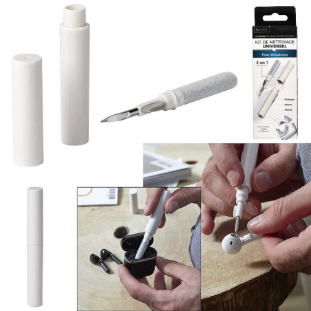 KIT DE NETTOYAGE POUR ECOUTEURS UNIVERSEL