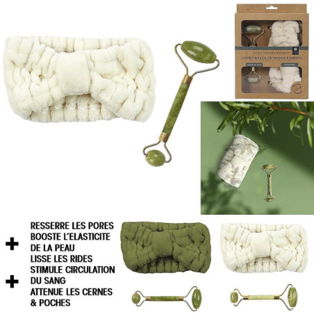 COFFRET MASSEUR JADE ET BANDEAU