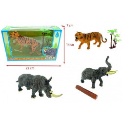 COFFRET ANIMAUX ZOO AVEC ACCESSOIRES