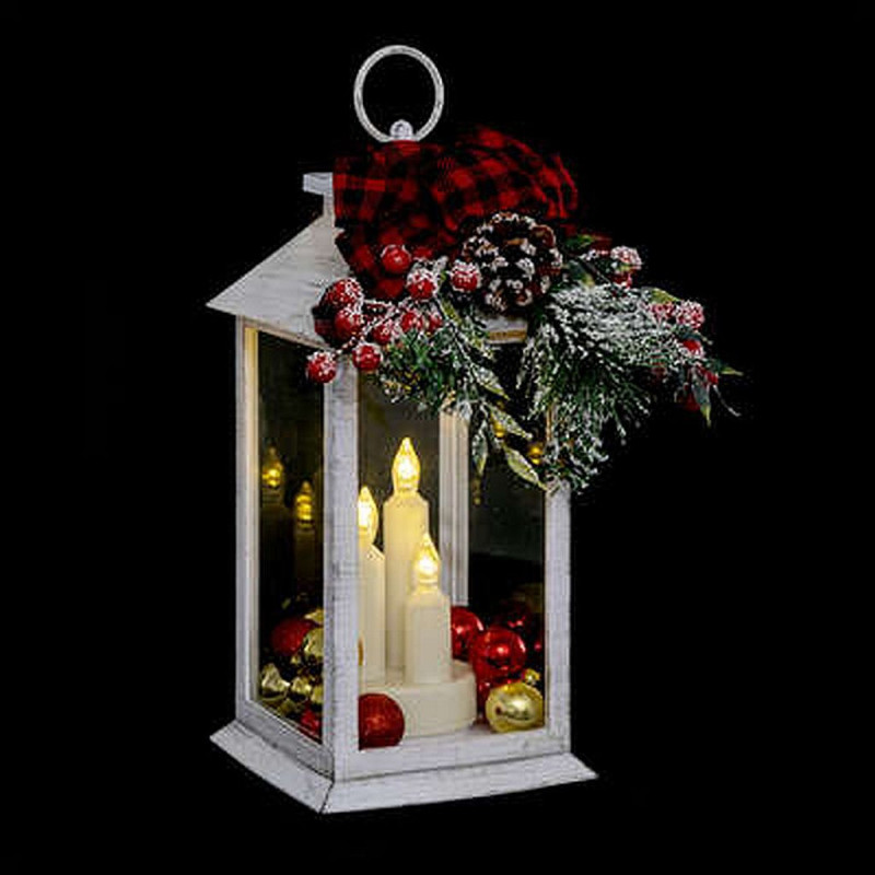 LANTERNE DECO LUMINEUSE H 29 CM