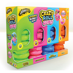 Découvrez le CRAZY ROLL GUM JOHNY BEE : le plaisir sucré à croquer !