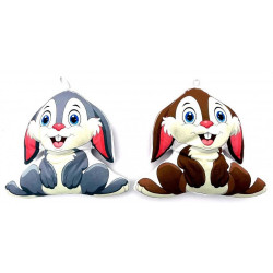 PELUCHE LAPIN 21X25 CM