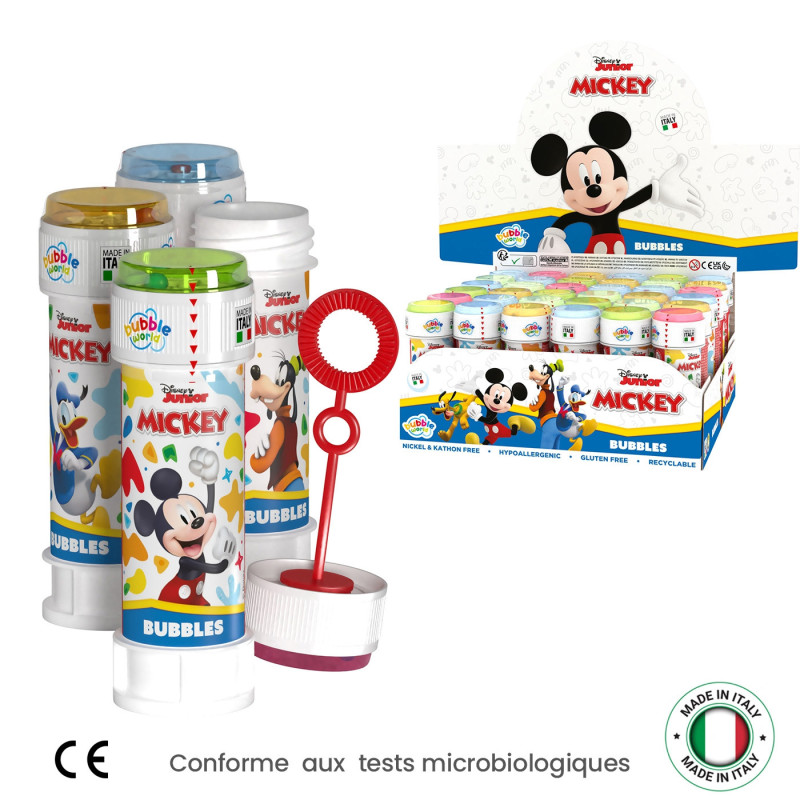 Bulle savon Mickey 60ml - Cadeau original pour professionnels