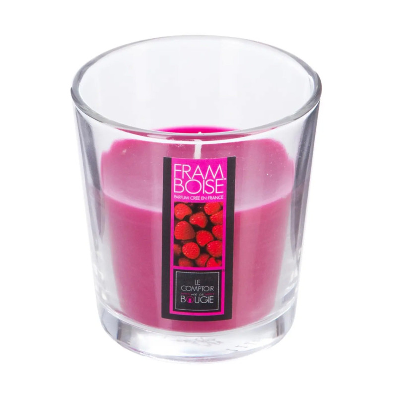 BOUGIE PARFUMEE FRAMBOISE  90 GR