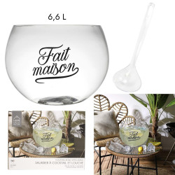 SALADIER A COCKTAIL 6.6L ET LOUCHE