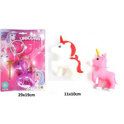 PANOPLIE LICORNE ARTICULEE 10 CM