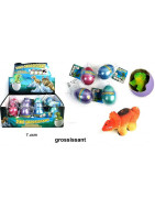 Oeufs grossissants